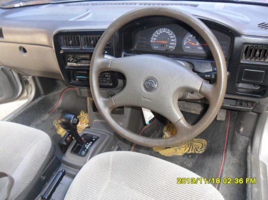 ขายนิสสันNVเครื่อง1.6หัวฉีดเกียร์ออโต้ติดแก๊สLPGพวงมาลัยเพาเวอร์ภายในสวยเดิมสะอาดแอร์เย็นฉ่ำตัวถังบางเดิมสีสวยยางดีรถขับดีรถสวยพร้อมใช้ครับ