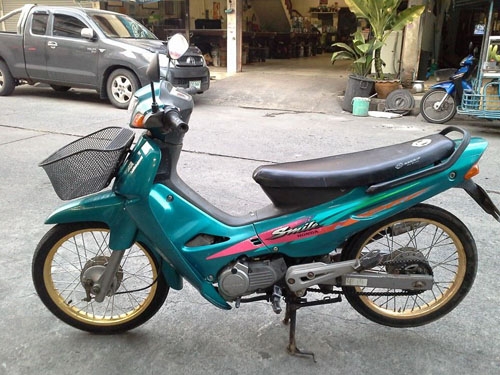 ขายด่วน Honda smile รถบ้านแห้งๆ เครื่องเดิม วิ่งฉลุย เล่มพร้อม เอกสารครบ