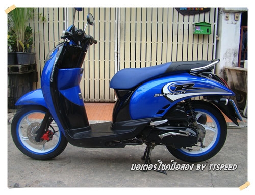 ขาย Scoopy-i ล้อแม็กเครื่องเดิมจดปี 53 เล่มครบ