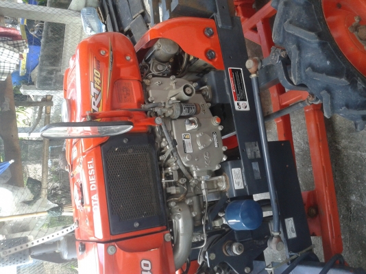 ขายรถไถ RT140 ได้อุปกรณ์ดันหน้า+ผานหลัง+ล้อเหล็ก