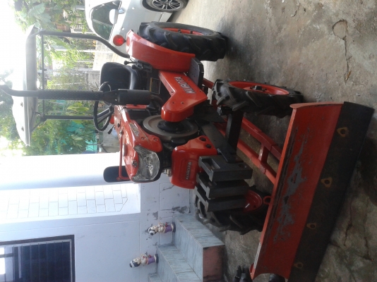 ขายรถไถ RT140 ได้อุปกรณ์ดันหน้า+ผานหลัง+ล้อเหล็ก