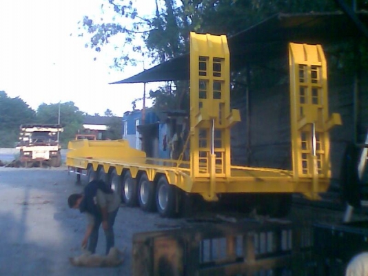 รถโรเบท6เพลาใหม่สั่งสร้างได้เลยครับบรรทุก60ตัน-80ตันกว้าง3.20เมตร