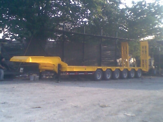 รถโรเบท6เพลาใหม่สั่งสร้างได้เลยครับบรรทุก60ตัน-80ตันกว้าง3.20เมตร