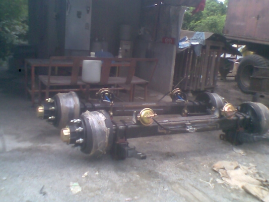 รถโรเบท6เพลาใหม่สั่งสร้างได้เลยครับบรรทุก60ตัน-80ตันกว้าง3.20เมตร