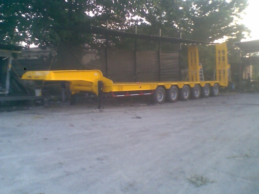 รถโรเบท6เพลาใหม่สั่งสร้างได้เลยครับบรรทุก60ตัน-80ตันกว้าง3.20เมตร