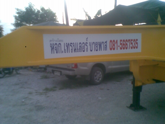 รถโรเบท6เพลาใหม่สั่งสร้างได้เลยครับบรรทุก60ตัน-80ตันกว้าง3.20เมตร