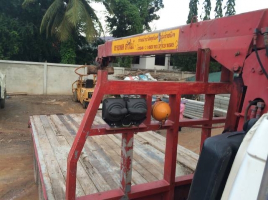 ขายรถ 10ล้อ ISUZU 2เพลาสโล Rocky 210 ติดเครนยูนิค 3 ตัน ติดต่อ 081-2990958