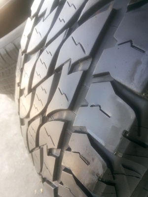 ขายยาง265/65/17 ปี 0312 BRIDGESTONE DUELER A/T 1 ชุด