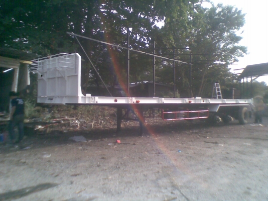 ขายหางพื้นเรียบ3เพลา....ราคาพิเศษ460000ไปเลยใหม่ๆๆ