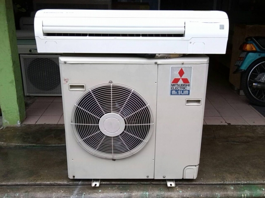 **** ขายแอร์ Mitsubishi Wider&amp;Longer 18000 BTU สภาพสวย ****