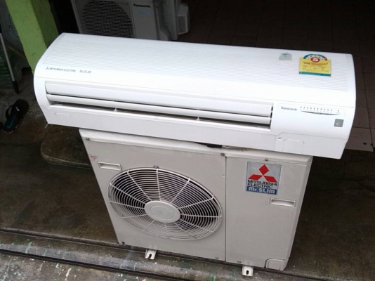 **** ขายแอร์ Mitsubishi Wider&amp;Longer 18000 BTU สภาพสวย ****