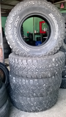 ขายยาง 265 75 16 Hahkook MTปี10ชุดละ7500