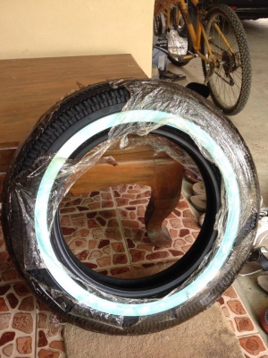 ขายยางShinko16-500ขอบขาว