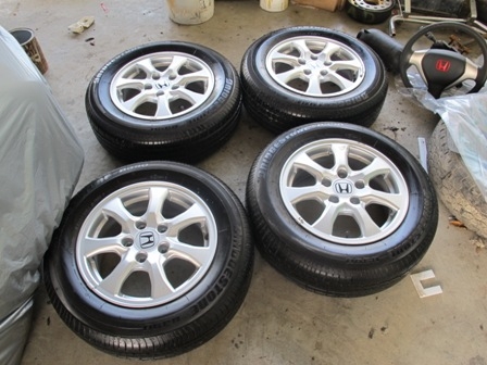ขายล้อแม็กถอด ซีวิค 2013  ขอบ 15