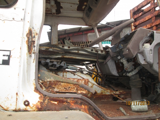 MITSUBISHI-ดั้ม6ล้อ-FK455-เครื่อง6D14-ขายตามสภาพ