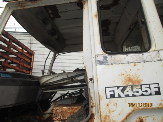 MITSUBISHI-ดั้ม6ล้อ-FK455-เครื่อง6D14-ขายตามสภาพ