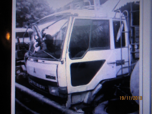 MITSUBISHI-ดั้ม6ล้อ-FK455-เครื่อง6D14-ขายตามสภาพ