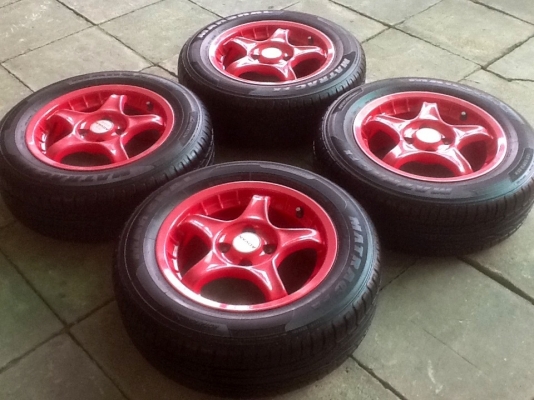 ขายล้อแท้ADVAN-RC สีเดิมโรงงาน ล้อเปล่าไม่มียาง