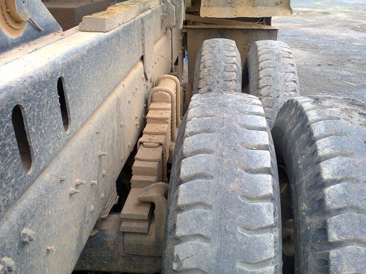 HINO MEGA 260 แรงม้า ดัมพ์ ปี47 มีระบบลากจูง