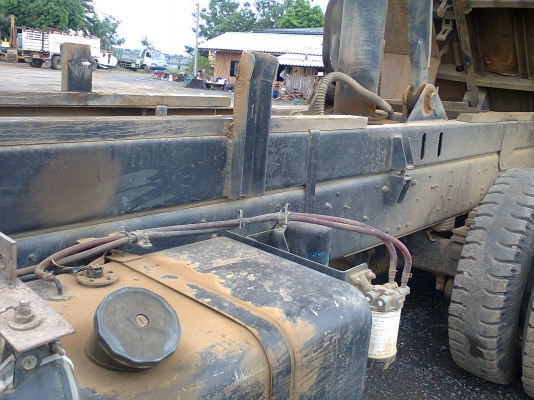 HINO MEGA 260 แรงม้า ดัมพ์ ปี47 มีระบบลากจูง