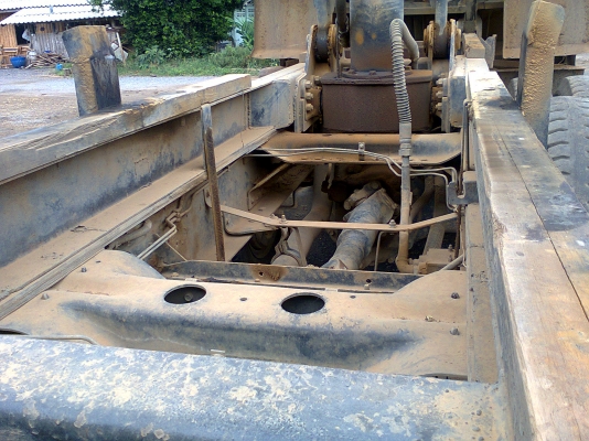 HINO MEGA 260 แรงม้า ดัมพ์ ปี47 มีระบบลากจูง