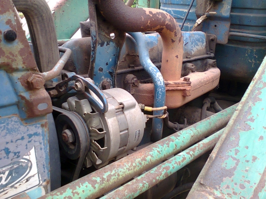 รถคีบหลัง ฟอร์ด 6600 เกียร์ทอร์ค เกษตรยนต์