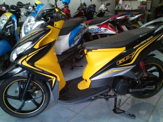 มีโอ 125GTX ล้อแม็กซ์ สีดำเหลือง เครื่องเดิมสภาพเอี่ยม มีโอ 125GTX ล้อแม็กซ์ สีดำเหลือง เครื่องเดิมสภาพเอี่ยม