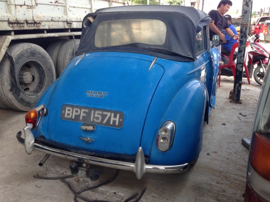 ขายMorris Minor 1000 สภาพเดิมๆทั้งคััน ขับได้เลยไม่ต้องทำไร เล่มทะเบียนพร้อมคับ สนใจติดต่อ 0947969069 , 0835755768