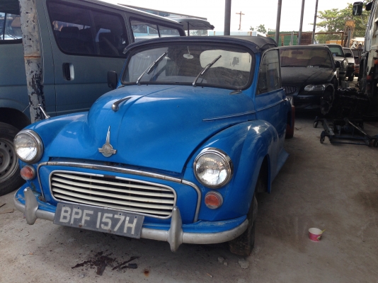 ขายMorris Minor 1000 สภาพเดิมๆทั้งคััน ขับได้เลยไม่ต้องทำไร เล่มทะเบียนพร้อมคับ สนใจติดต่อ 0947969069 , 0835755768