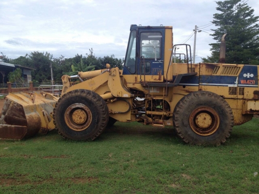ขายรถตักKOMATSU-WA420รถสวยพร้อมใช้เอกสารอินวอย