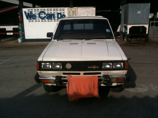 ขาย dutsun 720  สี่ขอสภาพพร้อมใช้งาน มีแอร์ ติดแก๊สลงเล่มแล้ว ทะเบียนไม่ขาด แมกขอบ15 แจ่มๆ