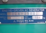 ขาย! เครื่องปั่นไฟมือ1นำเข้าจาก Denyo รุ่น DCA-25ESI  ปี 2556