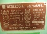 ขาย! เครื่องปั่นไฟมือสอง Nippon Sheryo รุ่น NES220SH-2 ปี 2543 ใช้งาน 9251 ชม.
