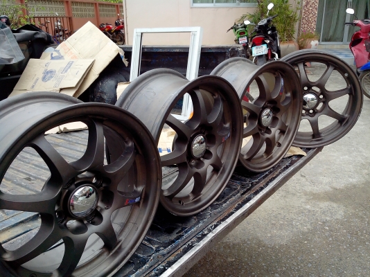 ขายแม็กขอบ14 4/100/6นิ้วลายสวยราคาถูกของใหม่ครับ