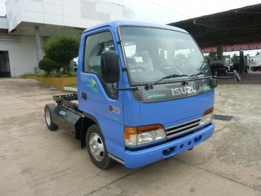 ISUZU NKR การ์ตูน NGV 4 ล้อ ป้ายเล็กไม่ติดเวลา