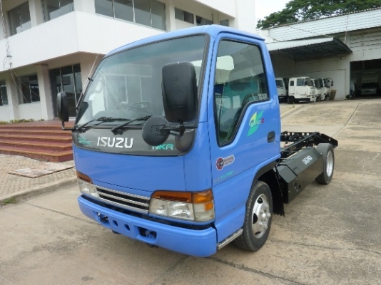 ISUZU NKR การ์ตูน NGV 4 ล้อ ป้ายเล็กไม่ติดเวลา