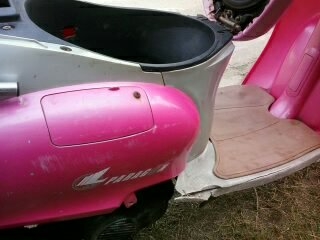 ขายรถป็อปสีชมพูคล้ายฟีโน่ ลกราคา เหลือ 4000 ครับ