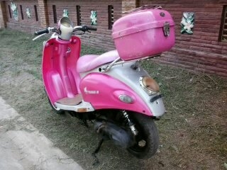 ขายรถป็อปสีชมพูคล้ายฟีโน่ ลกราคา เหลือ 4000 ครับ