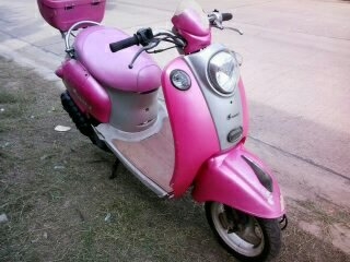 ขายรถป็อปสีชมพูคล้ายฟีโน่ ลกราคา เหลือ 4000 ครับ