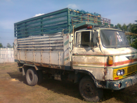 รถ 6 ล้อดั๊ม ยี่ห้อเครื่องยนต์ HINO KM 500 เครื่องยนต์ DQ100