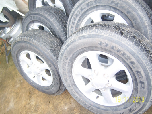 แม็กอีซูซุไฮเลนเดอร์ ขอบ 16 พร้อมยาง 245 70 16  1ชุด