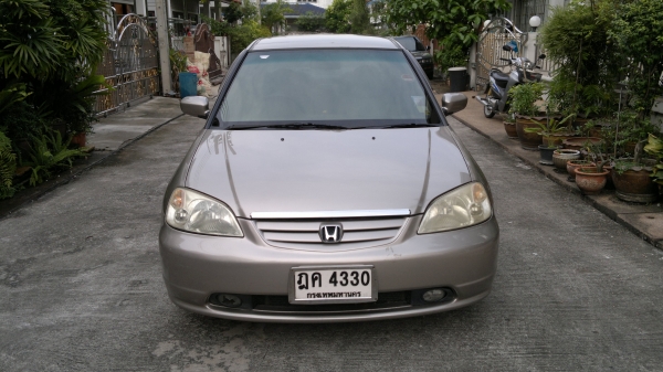 ขายซีวิคไดแมนชั่น สีสวย เครื่องVTEC1.7 เกียร์ออโต้ เบรคABS ติดแก๊สหัวฉีดใหม่ๆ