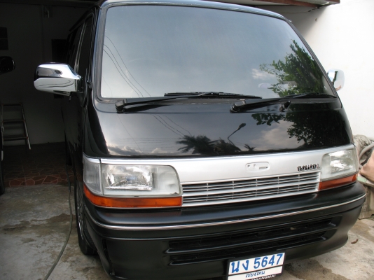 ขายรถตู้หัวจรวดHIACE เครื่อง1JZ ก๊าซ LPG สีดำ ทำสีแล้ว ทะเบียนพร้อมโอนไม่ขาดต่อ ขายรถตู้หัวจรวดHIACE เครื่อง1JZ ก๊าซ LPG สีดำ ทำสีแล้ว ทะเบียนพร้อมโอนไม่ขาดต่อ