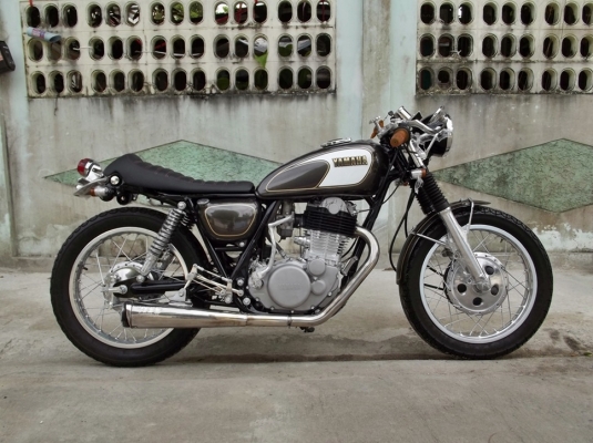ขาย sr400 ทะเบียนแต่งคาเฟ่ของแต่งสวยๆทั้งคันคับ