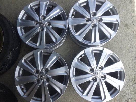 ขายแม็กป้ายแดงToyota New Vios 2013 ขอบ 15 ราคา 7,500 บ.ถูก