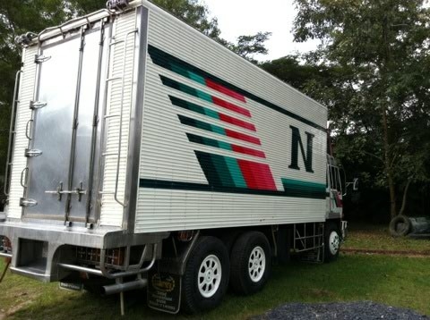 10ล้อเพลาเดียวMITSU 195แรงม้ารถตู้เย็น ปี41 -MTFN518ATC 00011