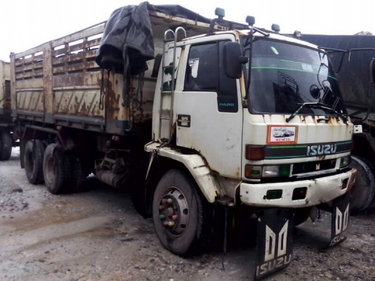 รถอีซูซุ 10 ล้อดั้ม FXZ 240 แรงม้า ปี 38  ( ขายแม่ลูก )  สนใจติดต่อ  081 - 6079515