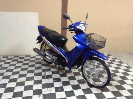 ขาย!!!ซูซูกิเบ๊ส125cc กุญแจใหญ่ ปี48 รถเครื่องดีคับ มีเล่มทะเบียนครบ ภาษีไม่หมด