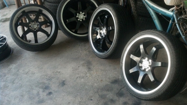 แม็ก Te38 ขอบ 18 กว้าง 7.5 ขนาด 4 รู 100/114