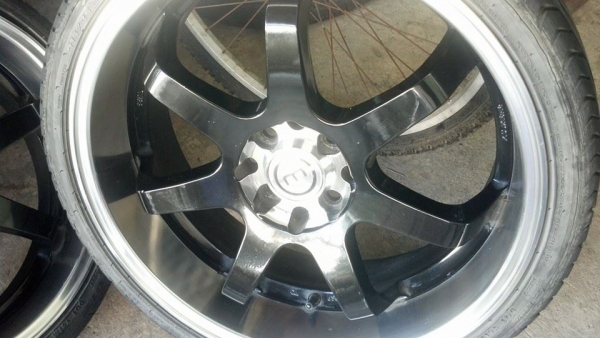 แม็ก Te38 ขอบ 18 กว้าง 7.5 ขนาด 4 รู 100/114